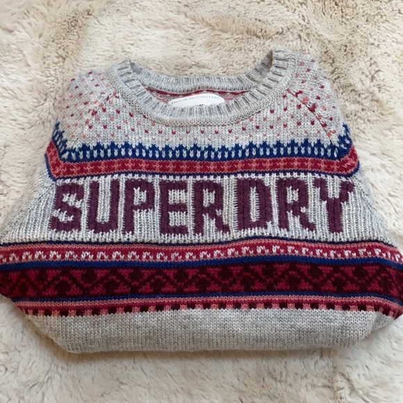 SuperDry Vintage Nordic Knit - small - Picture 11 of 16